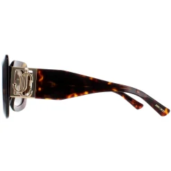 Jimmy Choo Sunglasses GAYA/S 086 HA Havana and Gold Brown Gradient