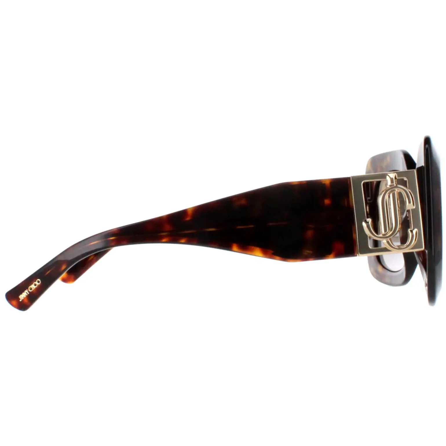 Jimmy Choo Sunglasses GAYA/S 086 HA Havana and Gold Brown Gradient