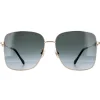 Jimmy Choo Sunglasses HESTER/S 2M2 9O Gold Grey Gradient