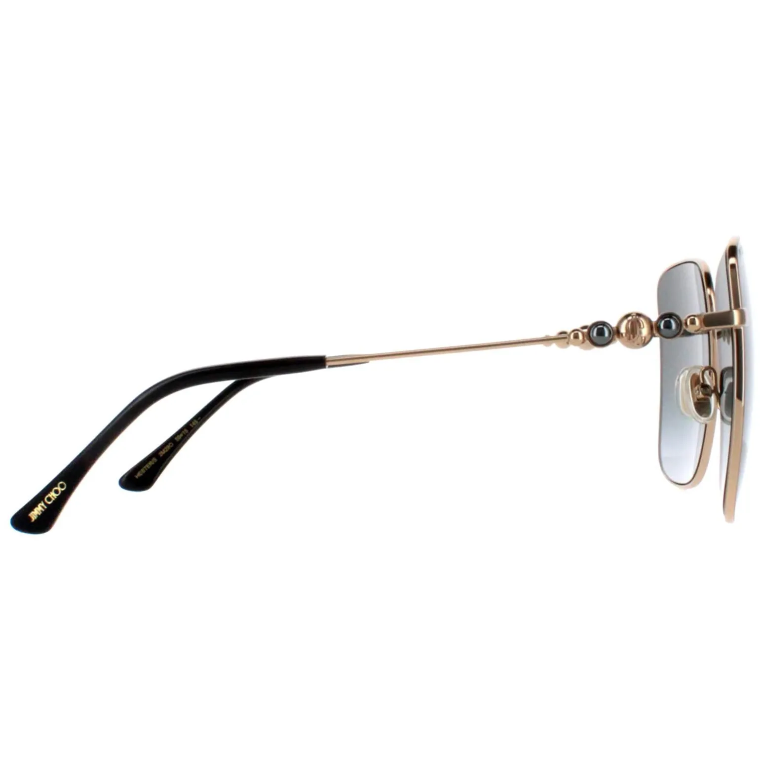Jimmy Choo Sunglasses HESTER/S 2M2 9O Gold Grey Gradient