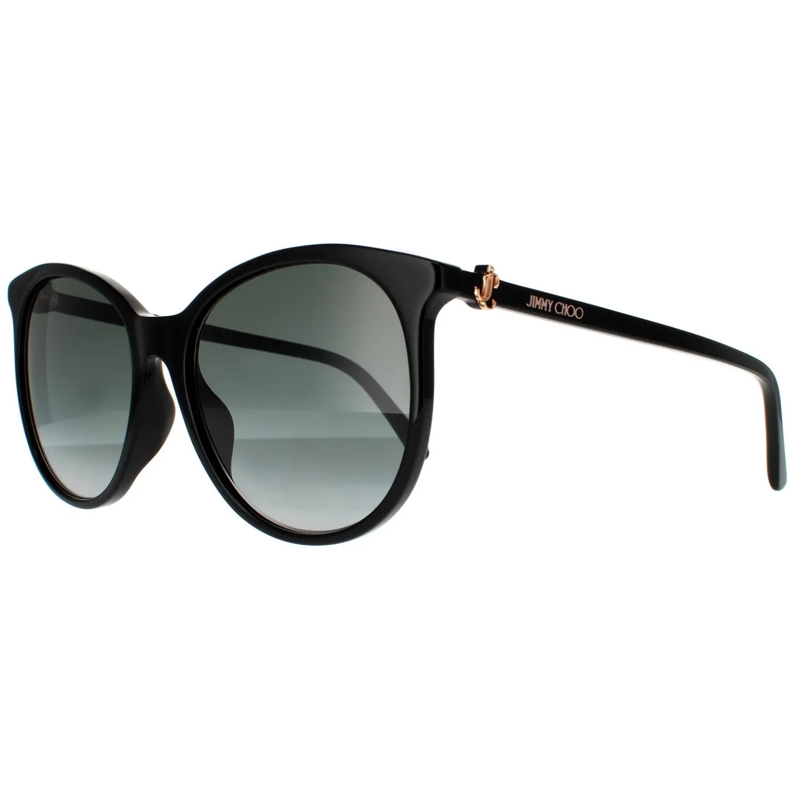 Jimmy Choo Sunglasses ILANA/F/SK 26S 9O Black Copper Dark Grey Gradien
