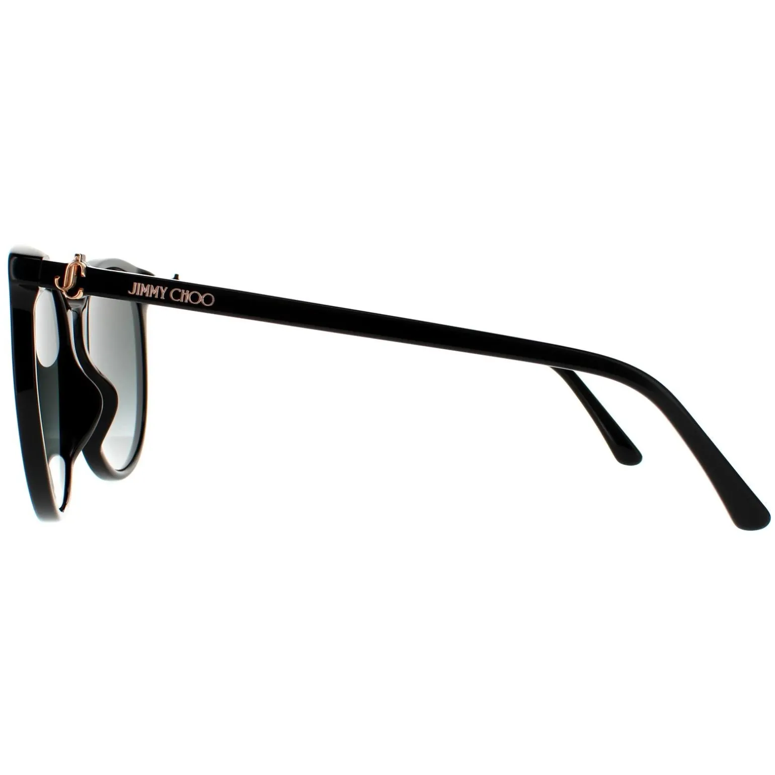 Jimmy Choo Sunglasses ILANA/F/SK 26S 9O Black Copper Dark Grey Gradien