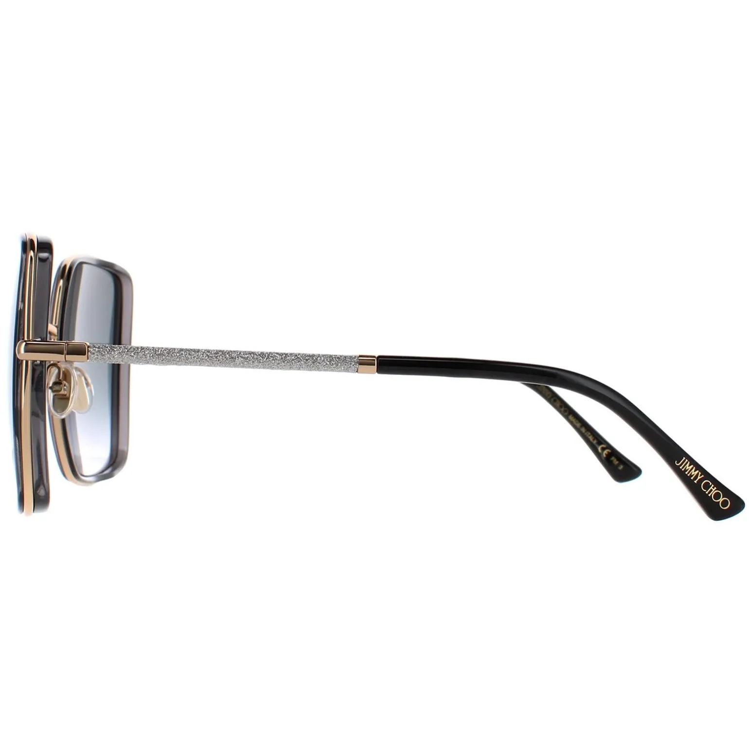 Jimmy Choo Sunglasses JAYLA/S 2F7 9O Gold Grey Dark Grey Gradient