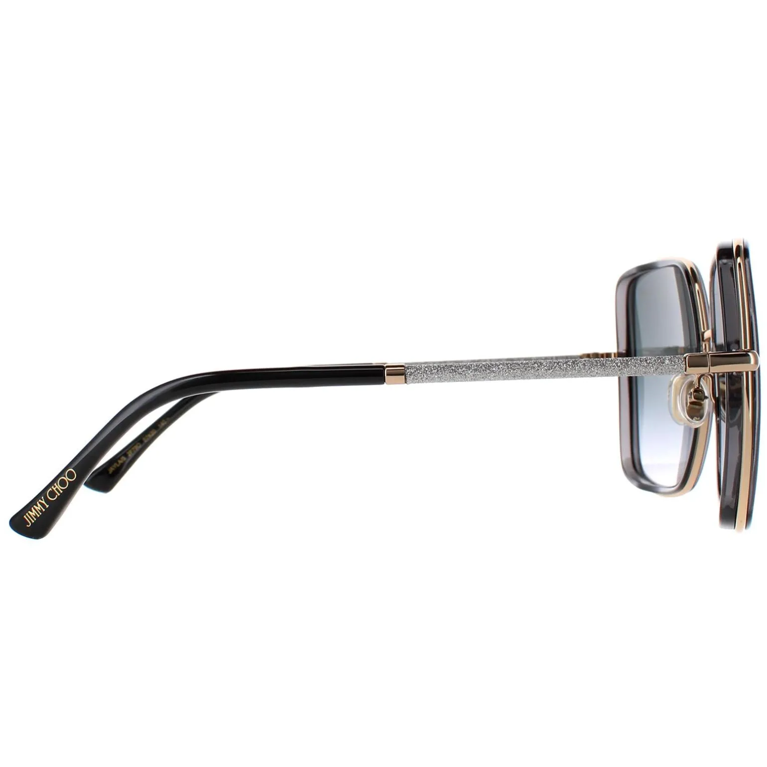 Jimmy Choo Sunglasses JAYLA/S 2F7 9O Gold Grey Dark Grey Gradient