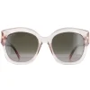 Jimmy Choo Sunglasses LEELA/S FWM HA Transparent Rose Brown Gradient