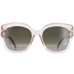 Jimmy Choo Sunglasses LEELA/S FWM HA Transparent Rose Brown Gradient