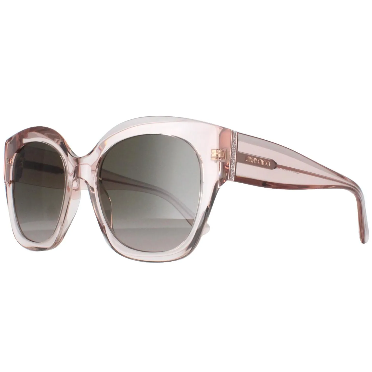 Jimmy Choo Sunglasses LEELA/S FWM HA Transparent Rose Brown Gradient