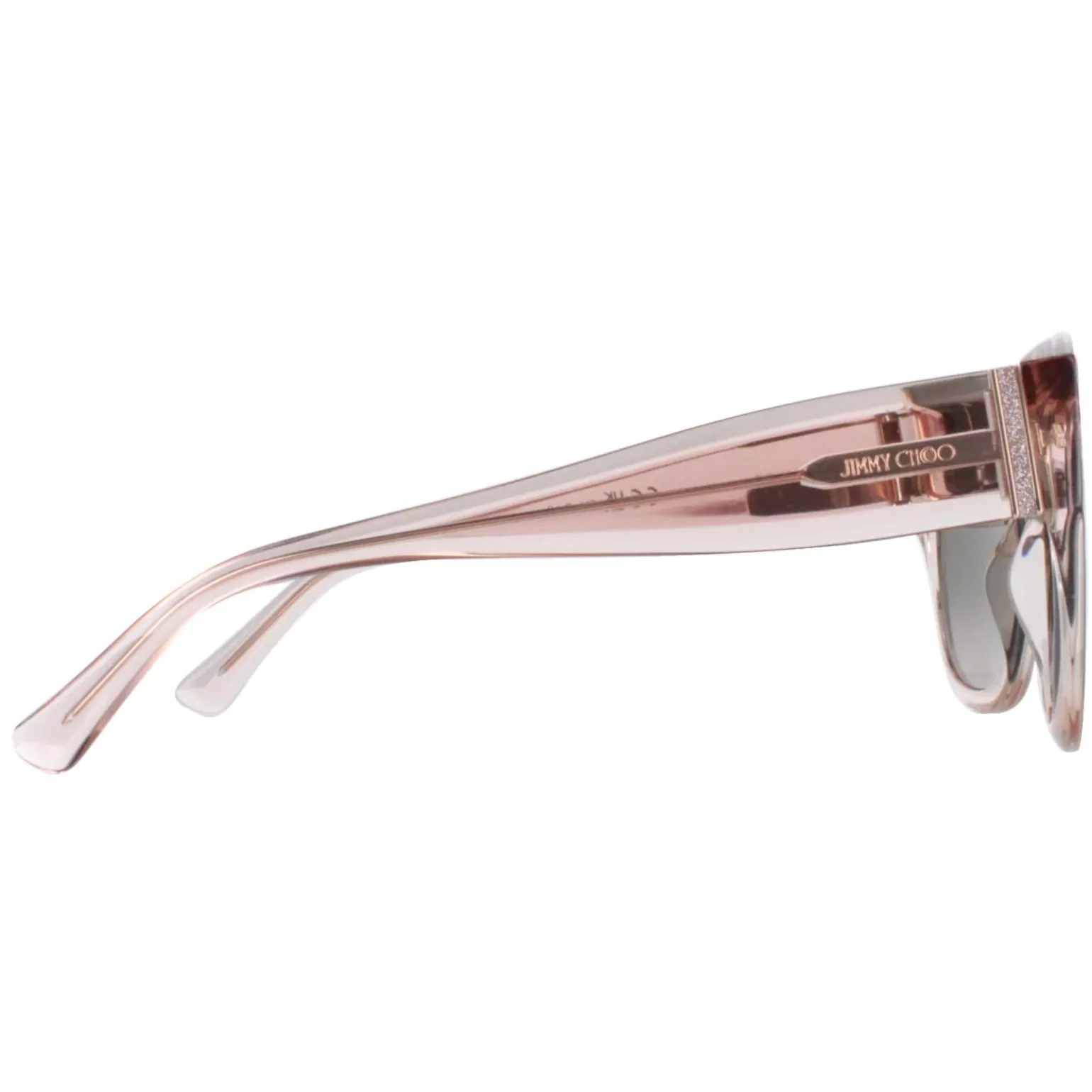 Jimmy Choo Sunglasses LEELA/S FWM HA Transparent Rose Brown Gradient