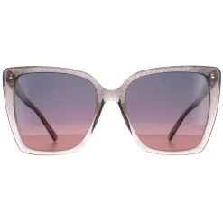 Jimmy Choo Sunglasses LESSIE/S S KON Nude Glitter Grey Fuchsia