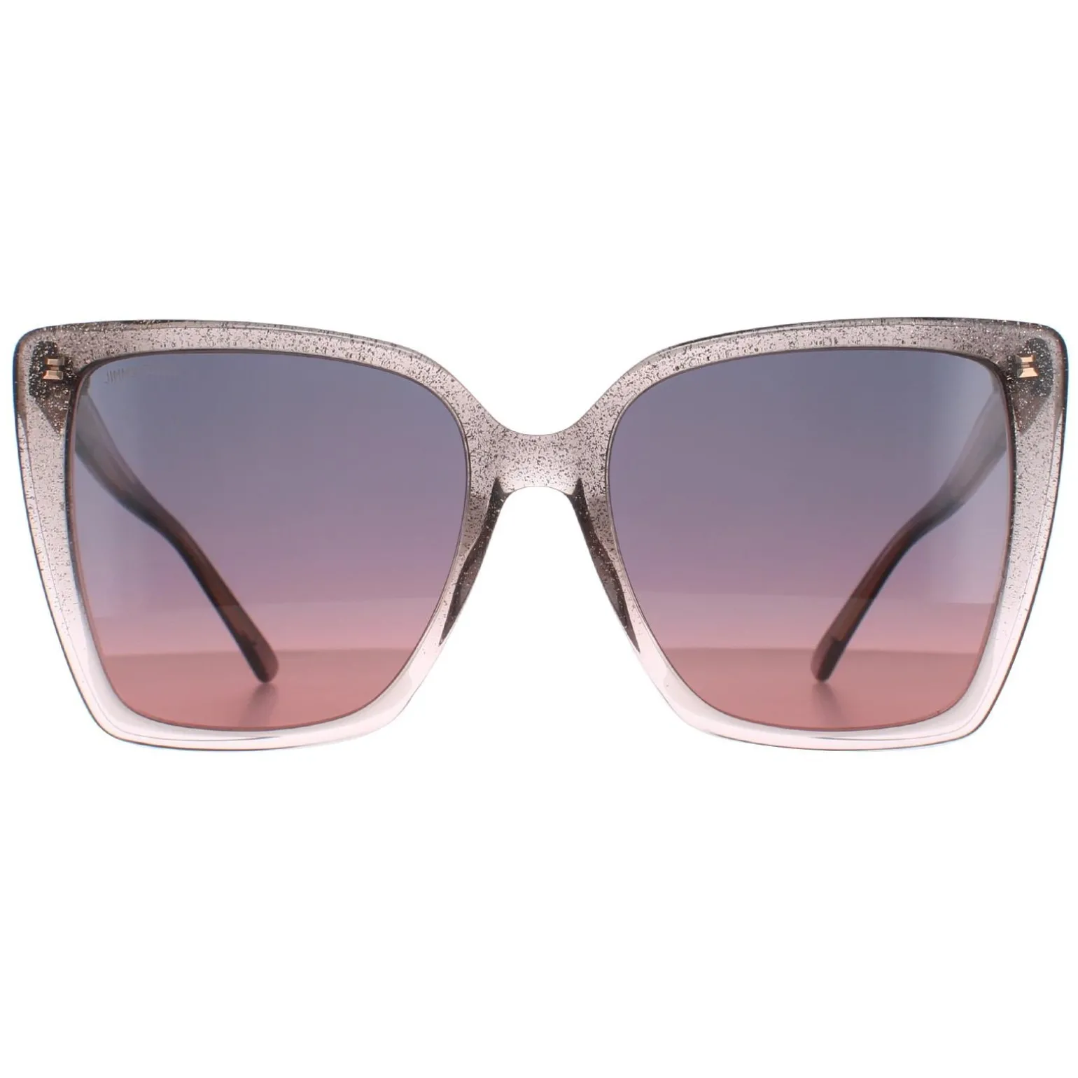 Jimmy Choo Sunglasses LESSIE/S S KON Nude Glitter Grey Fuchsia