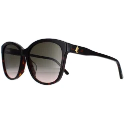 Jimmy Choo Sunglasses Lidie/F/SK 086/HA Dark Havana Brown Gradient