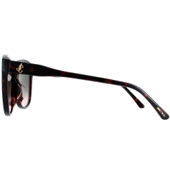 Jimmy Choo Sunglasses Lidie/F/SK 086/HA Dark Havana Brown Gradient