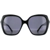 Jimmy Choo Sunglasses MANON/G/S 807 IR Black Grey Blue