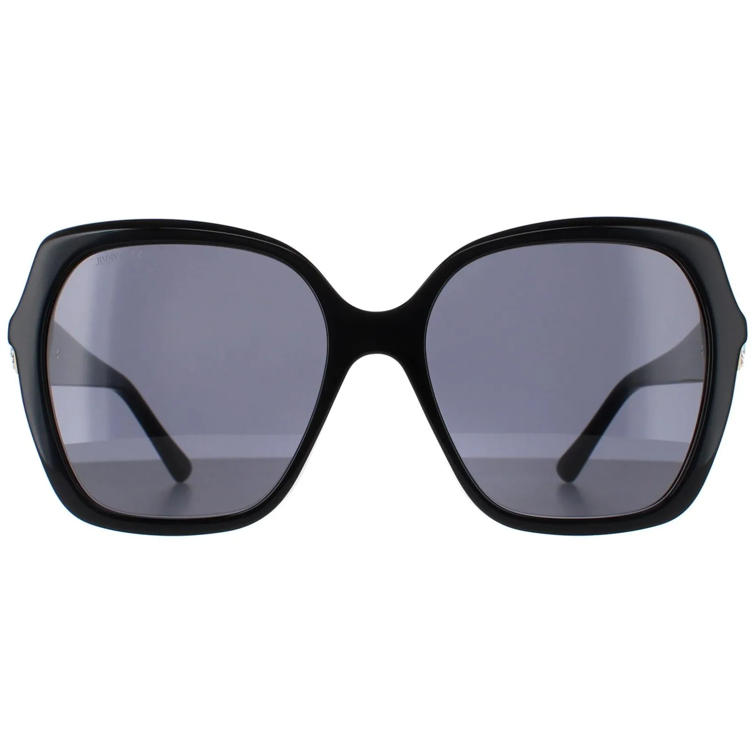 Jimmy Choo Sunglasses MANON/G/S 807 IR Black Grey Blue