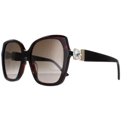 Jimmy Choo Sunglasses MANON/G/S 086 HA Havana Brown Gradient