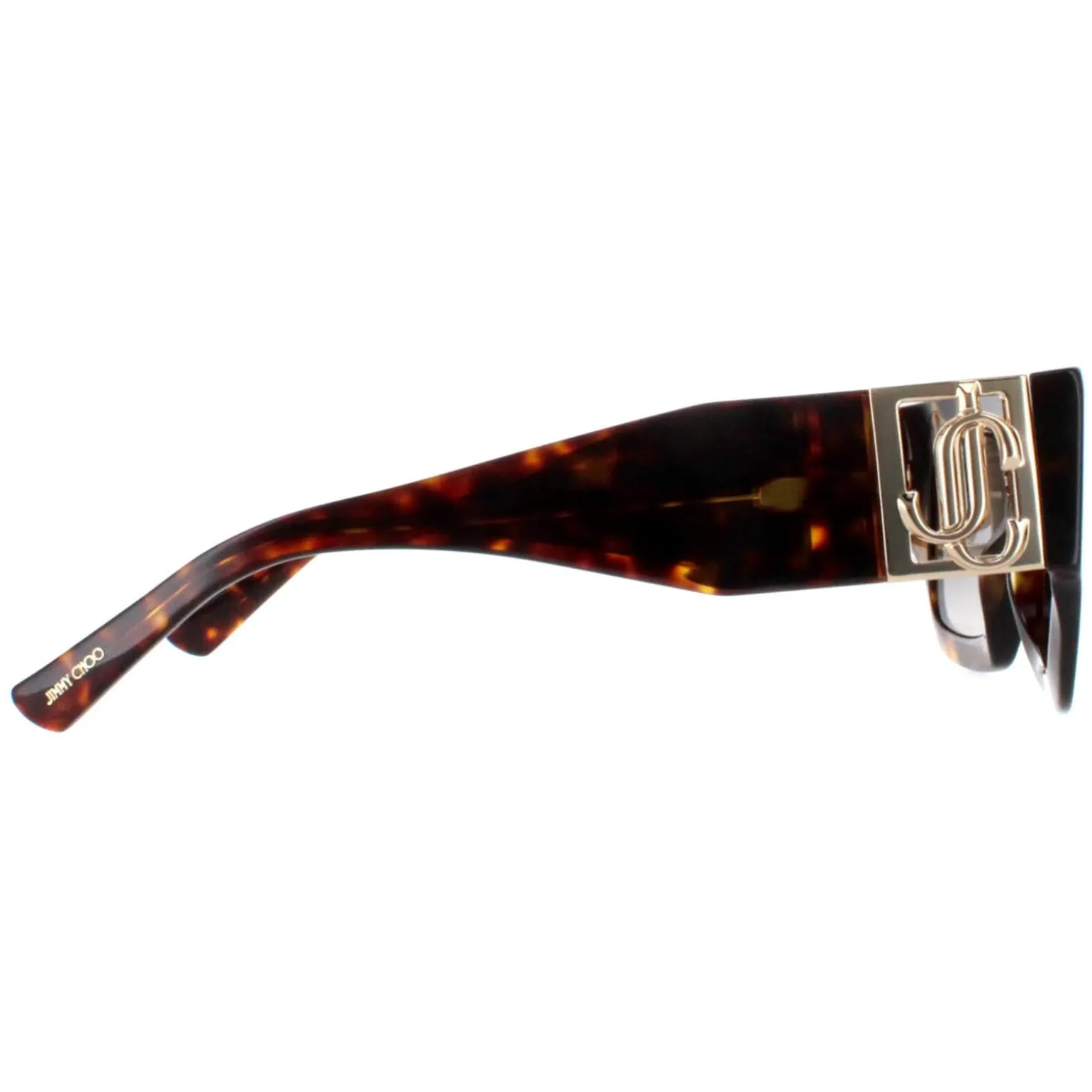 Jimmy Choo Sunglasses NENA/S 086 HA Havana and Gold Brown Gradient