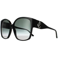 Jimmy Choo Sunglasses NOEMI/S DXF 9O Black Dark Grey Gradient