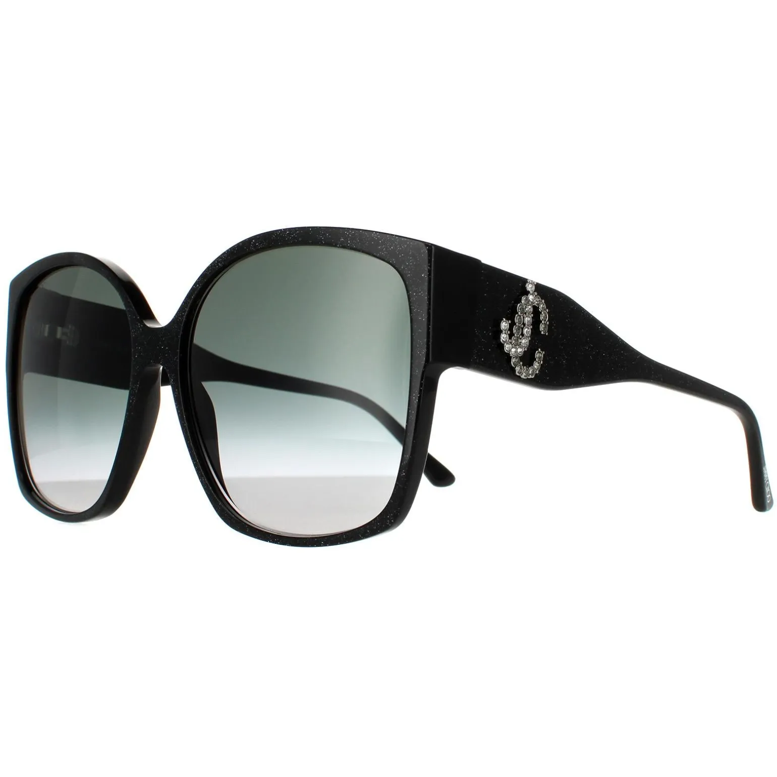 Jimmy Choo Sunglasses NOEMI/S DXF 9O Black Dark Grey Gradient