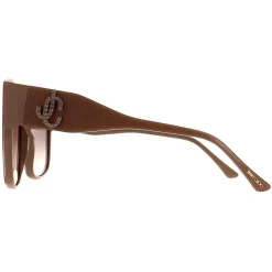 Jimmy Choo Sunglasses NOEMI/S KON HA Nude Glitter Brown Gradient
