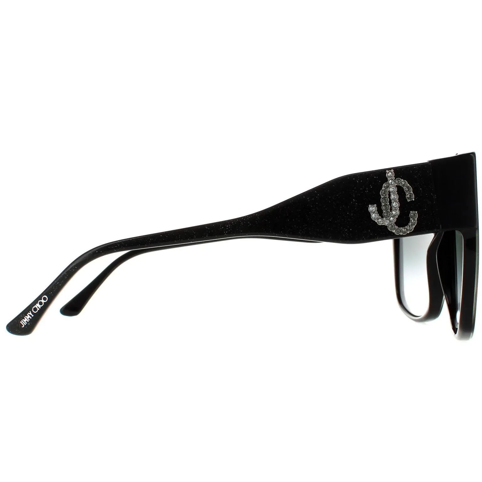 Jimmy Choo Sunglasses NOEMI/S DXF 9O Black Dark Grey Gradient