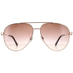 Jimmy Choo Sunglasses OLLY/S DDB HA Gold Copper Brown Gradient
