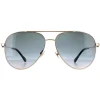 Jimmy Choo Sunglasses OLLY/S 2M2 9O Black Gold Dark Grey Gradient