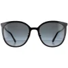 Jimmy Choo Sunglasses ORIA/G/SK 2M2 9O Black Gold Dark Grey Gradient