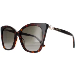 Jimmy Choo Sunglasses RUA/G/S 086 HA Havana Brown Gradient