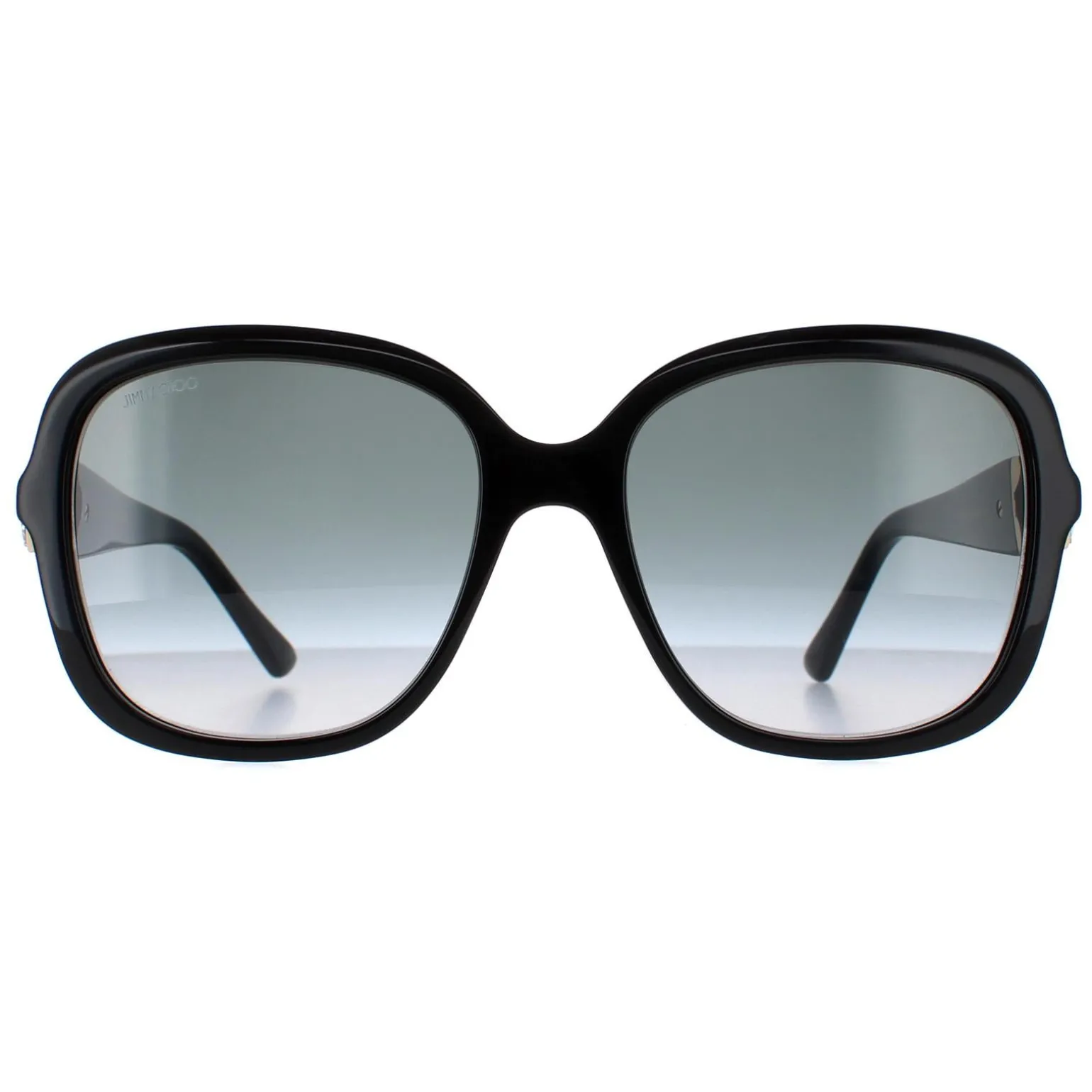 Jimmy Choo Sunglasses SADIE/S 807 9O Black Dark Grey Gradient