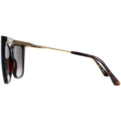 Jimmy Choo Sunglasses Seba/S 086/HA Dark Havana Brown Gradient