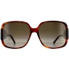 Jimmy Choo Sunglasses TARA/S 086 HA Havana Brown Gradient