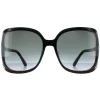 Jimmy Choo Sunglasses TILDA/G/S 807 9O Black Dark Grey Gradient