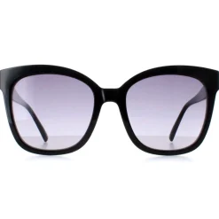 Karen Millen Sunglasses KM5052 001 Black Dark Grey Gradient