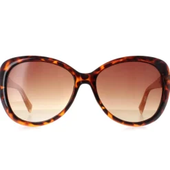 Karen Millen Sunglasses KM5049 102 Dark Tortoise Brown Gradient