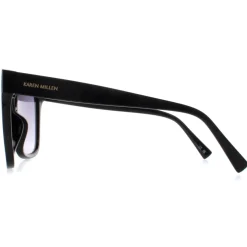 Karen Millen Sunglasses KM5052 001 Black Dark Grey Gradient