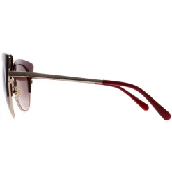 Kate Spade Sunglasses Abinaya YEP HA Gold Burgundy Gradient