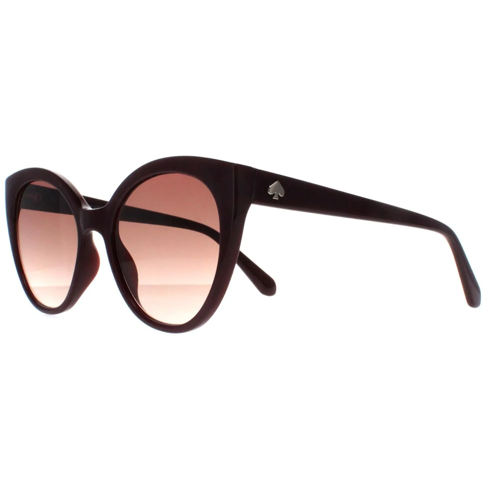 Kate Spade Sunglasses Amya LHF HA Burgundy Brown Gradient