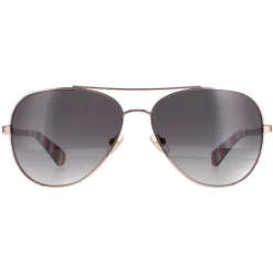 Kate Spade Sunglasses Avaline 2/S AU2 WJ Red Gold Grey Gradient Polari