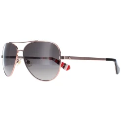 Kate Spade Sunglasses Avaline 2/S AU2 WJ Red Gold Grey Gradient Polari