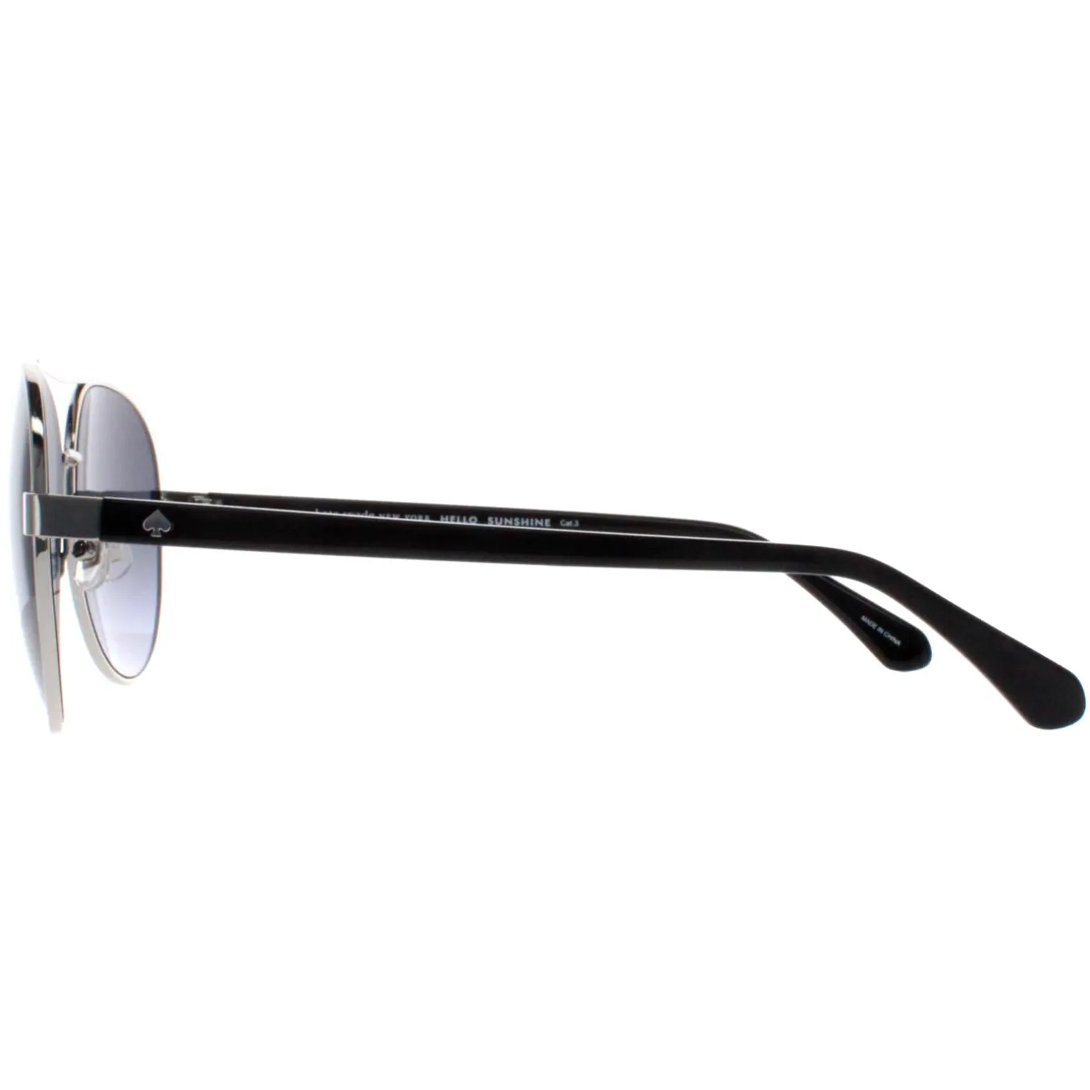 Kate Spade Sunglasses Averie/S 010 9O Palladium Dark Grey Gradient