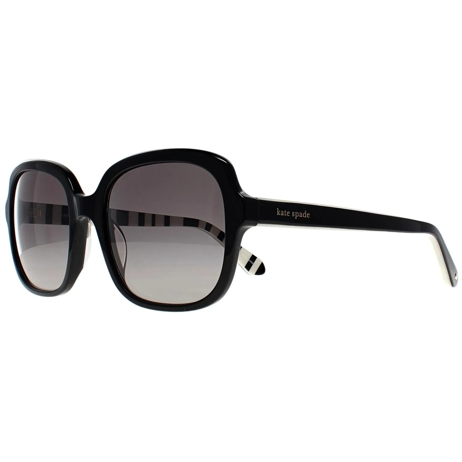 Kate Spade Sunglasses Babbette/G/S 807 WJ Black Grey Gradient Polarize