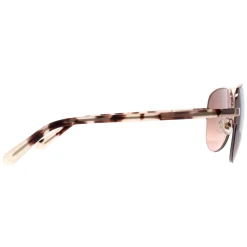 Kate Spade Sunglasses Bethann AU2 G4 Rose Gold Brown Gradient Mirror