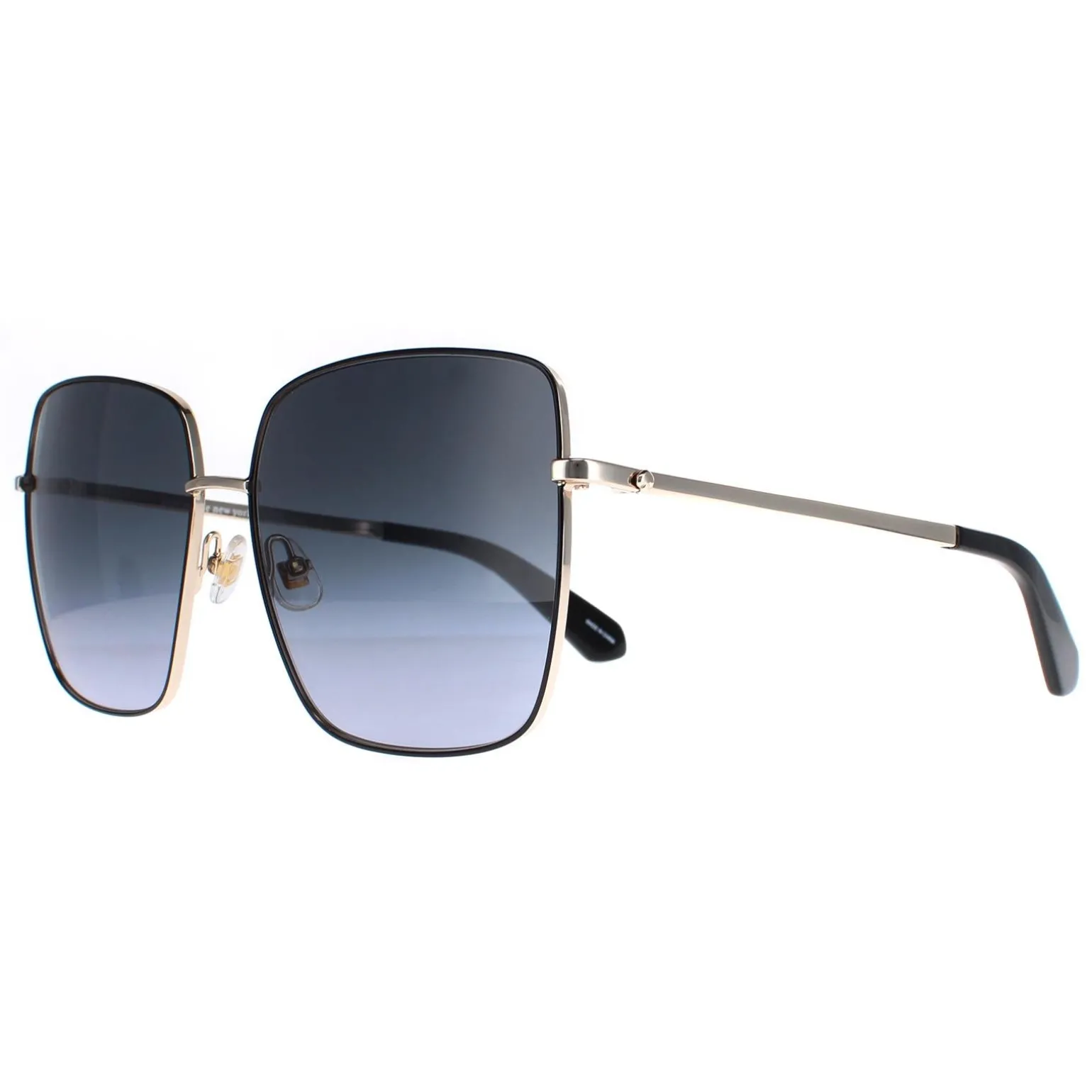 Kate Spade Sunglasses Fenton/G/S 807 9O Black Grey Gradient