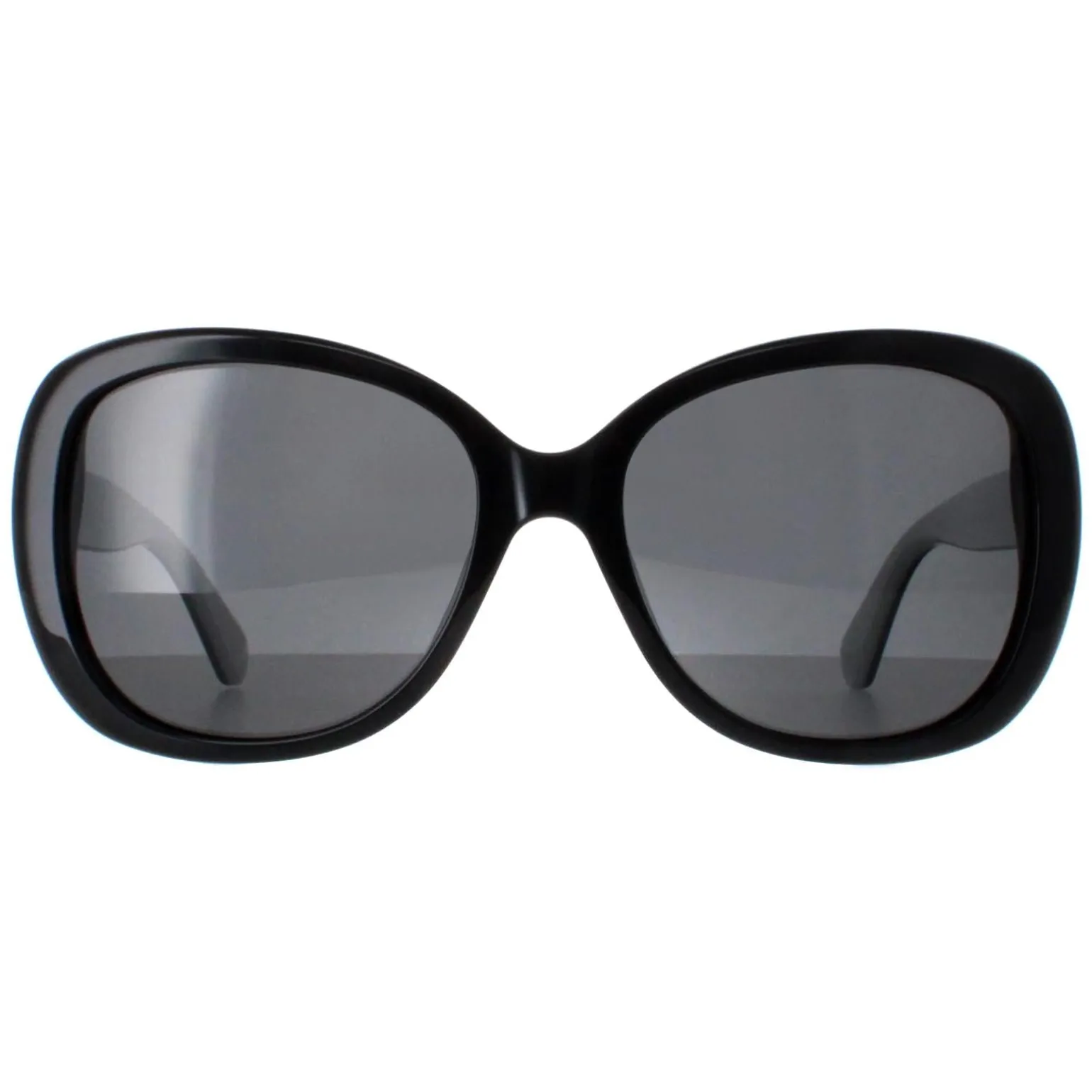 Kate Spade Sunglasses Judyann/P/S 9HT M9 Black Ivory Grey Polarized