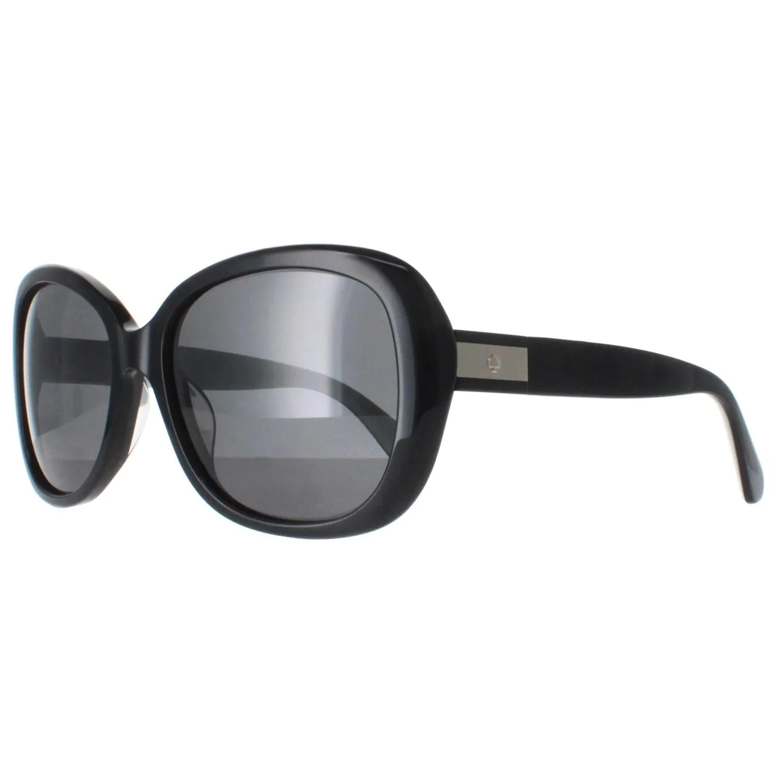 Kate Spade Sunglasses Judyann/P/S 9HT M9 Black Ivory Grey Polarized