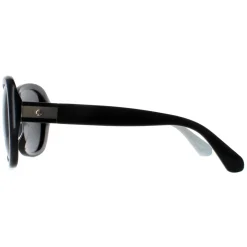 Kate Spade Sunglasses Judyann/P/S 9HT M9 Black Ivory Grey Polarized
