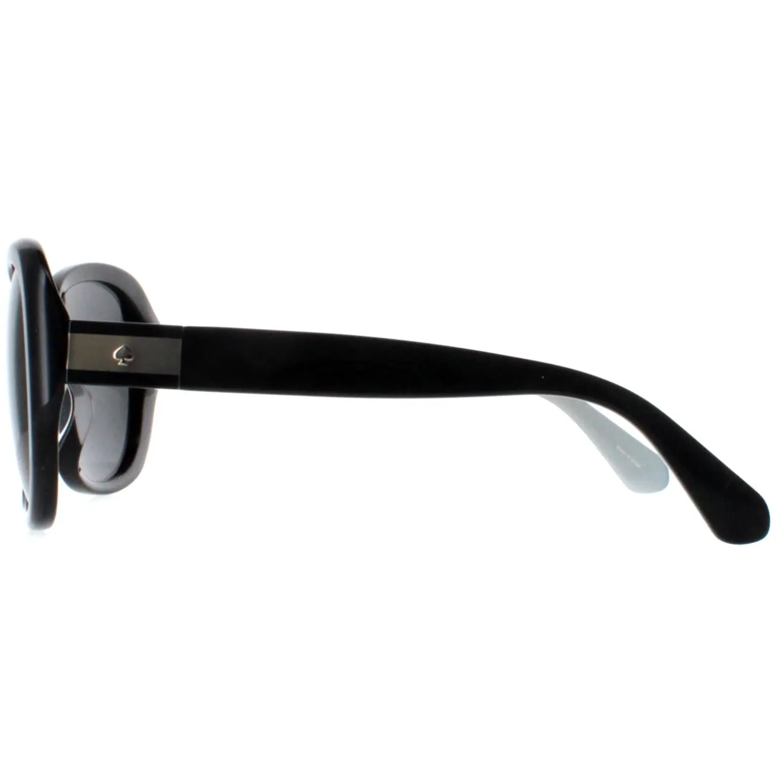 Kate Spade Sunglasses Judyann/P/S 9HT M9 Black Ivory Grey Polarized