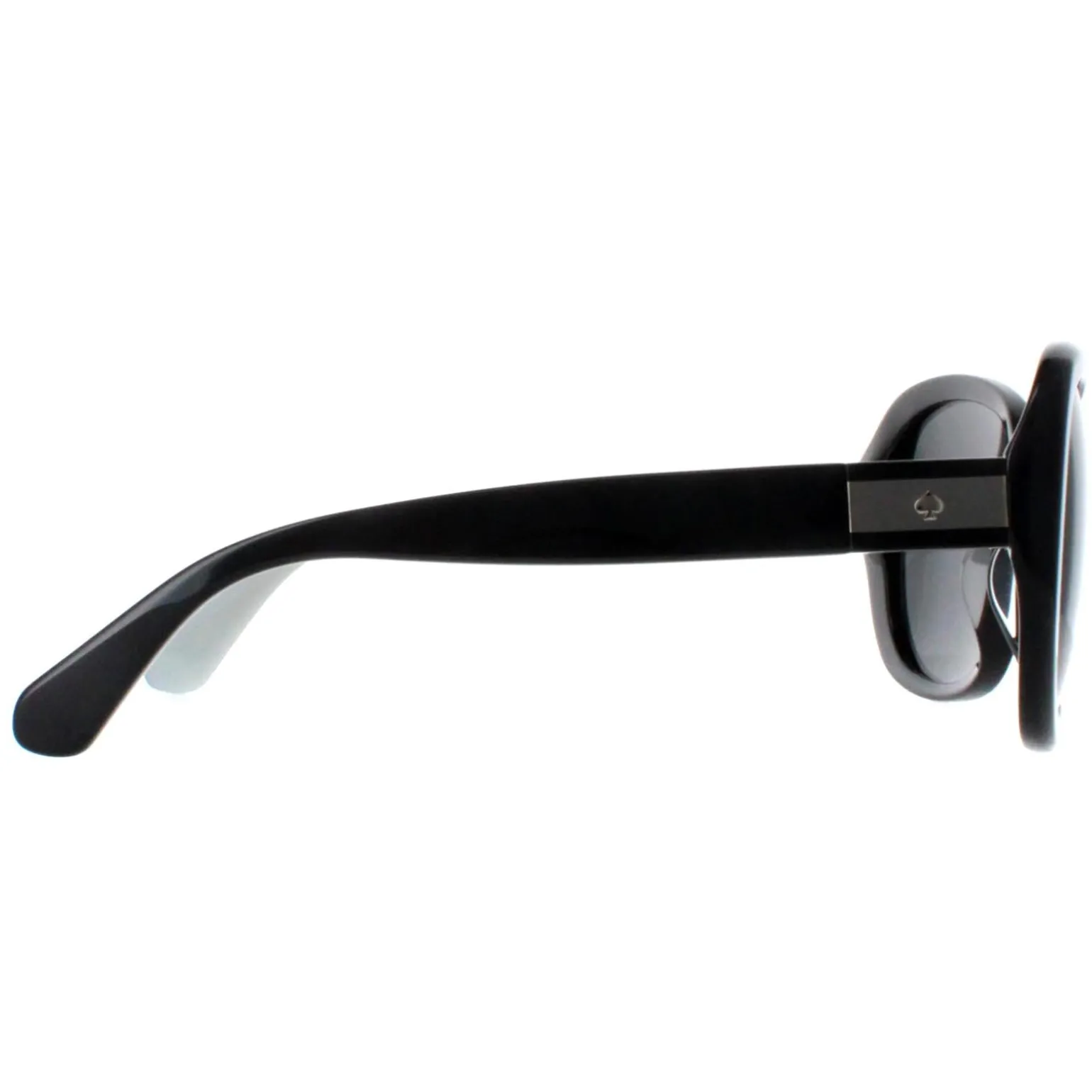 Kate Spade Sunglasses Judyann/P/S 9HT M9 Black Ivory Grey Polarized