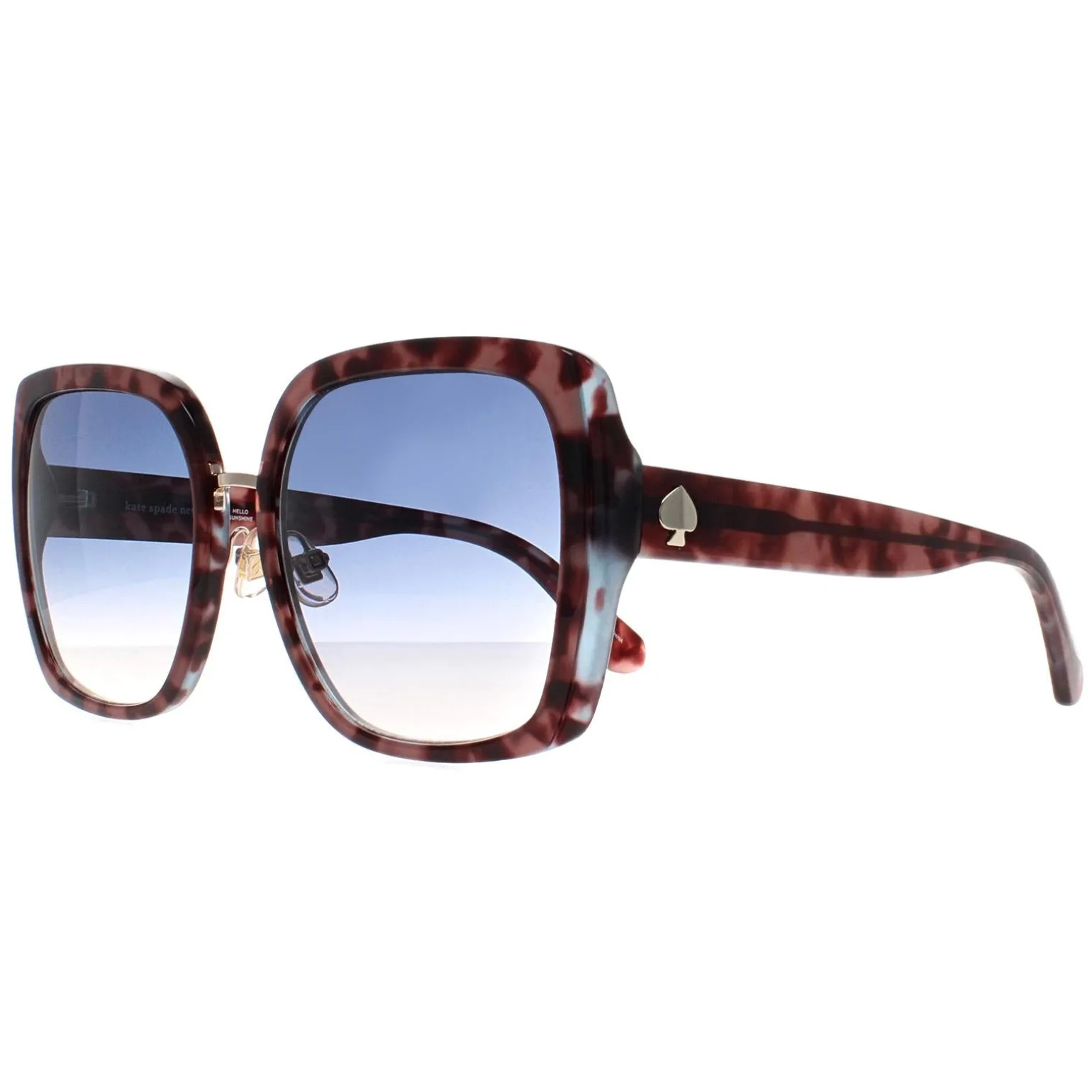Kate Spade Sunglasses Kimber/G/S JBW I4 Blue Havana Blue Gradient