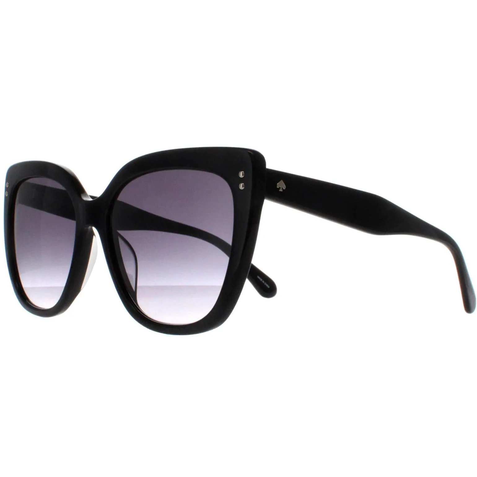 Kate Spade Sunglasses Kiyanna/S 807 9O Black Grey Gradient